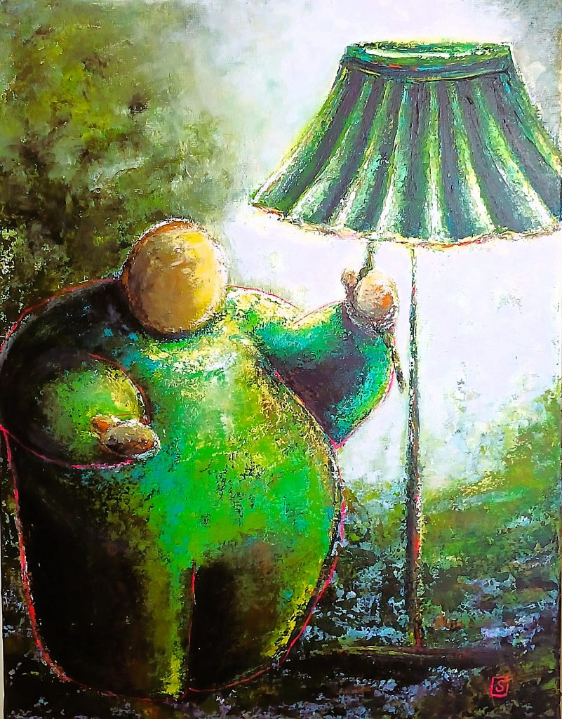 Ensemble et la Lumière du monde
Tableau Bonheur